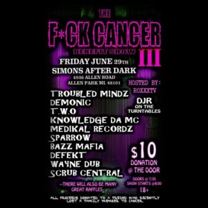 F*ck Cancer III Benefit Show
