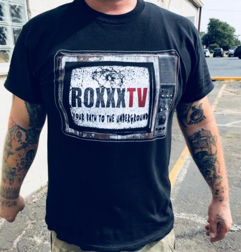 RoxxxTv Logo T-Shirt - front